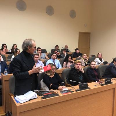 Г.В. Зазулин. Вопрос докладчику
